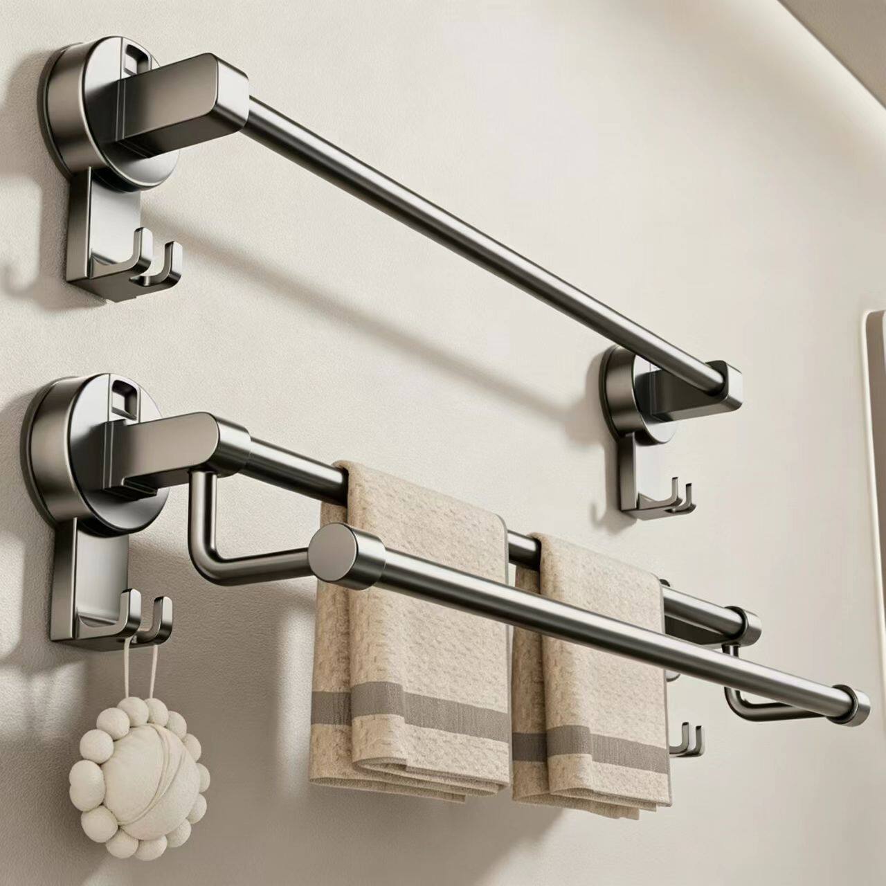 Suction Towel Rack