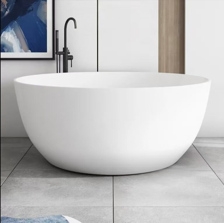 Round Acrylic Bathtub