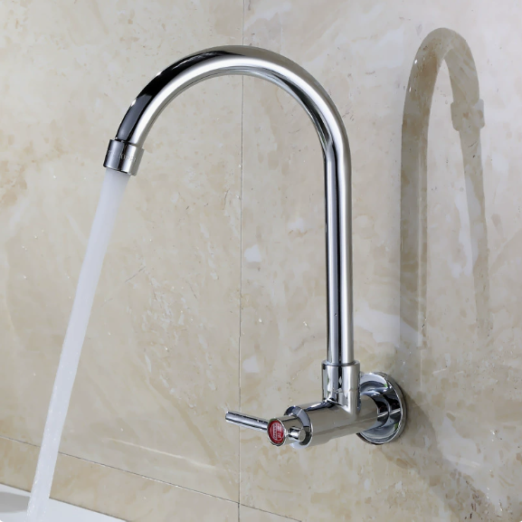 Wall-mounted Cold Water Tap