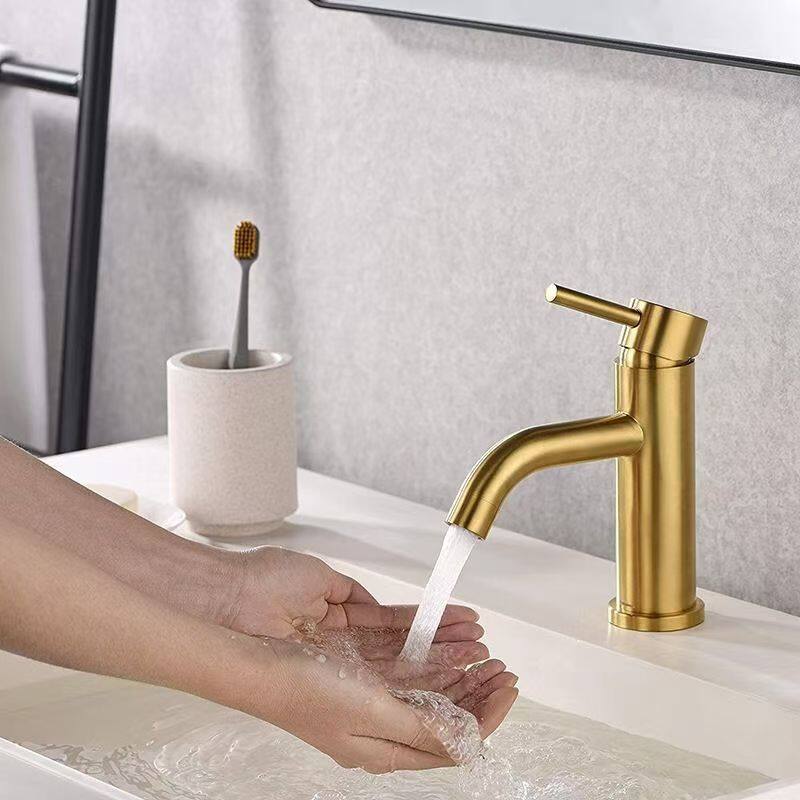 Brushed Gold Faucet