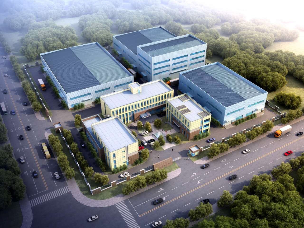 Yishen Industrial Factory Panorama