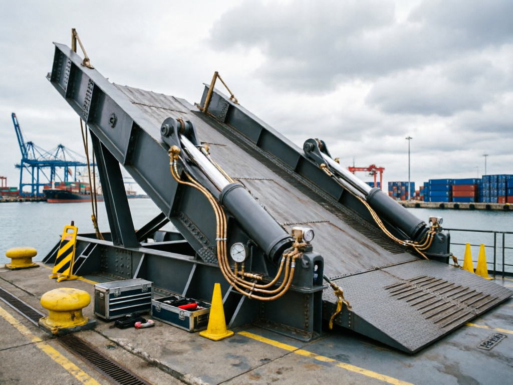 Hydraulic System for Ro-Ro Bridge
