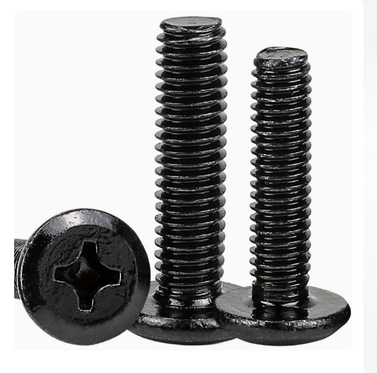 Carbon Black Beveled Cross Flat Furniture
