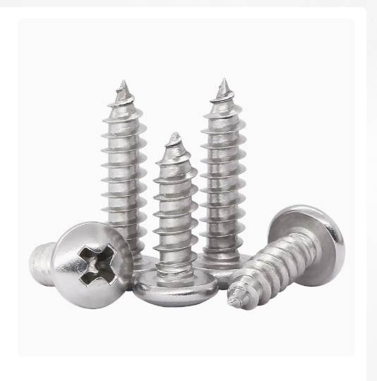 PA Iron Nickel Cross Round Hardened Self-Tapping