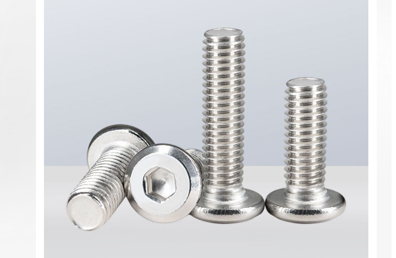 Carbon Steel Nickel-Plated Flat Chamfered Socket Furniture Fitting