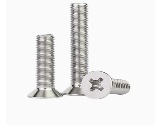 201 Stainless Steel Cross-Head Countersunk Flat Machine Screw
