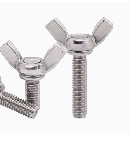 304/316 Stainless Steel Wing Screw Butterfly Hand-Tight