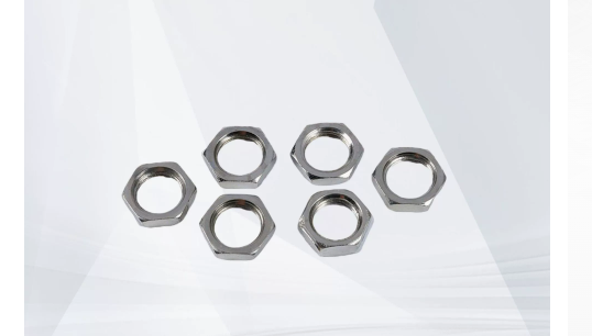 304 Stainless External Hex Thin Nut Fine