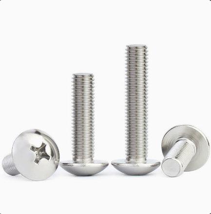 Carbon Nickel Cross Large Flat Mushroom