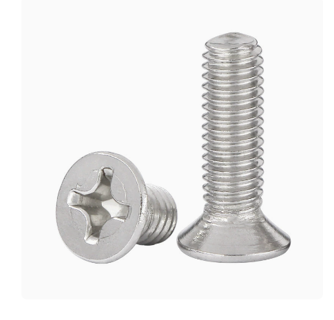 Stock 304 Cross Countersunk KM Flat GB819