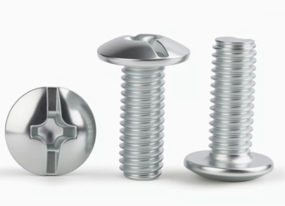 Non-Standard 304 Large Flat Mushroom Head Slotted Screw