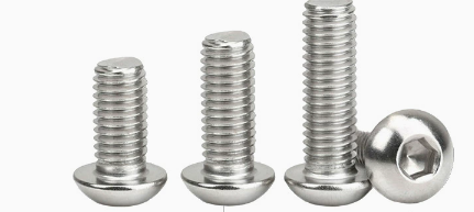 304 Stainless Steel Button Head Socket 7380 Fully Threaded