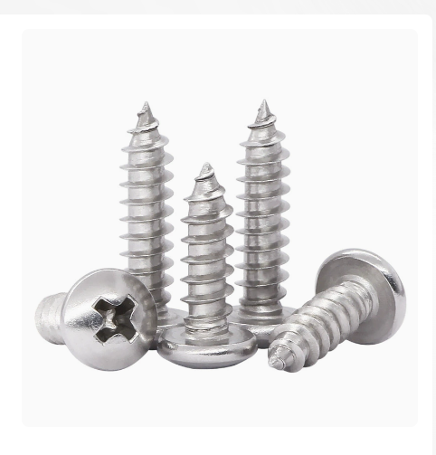 PA Nickel Self-Tapping Cross-Head Pan Head Toy Screw