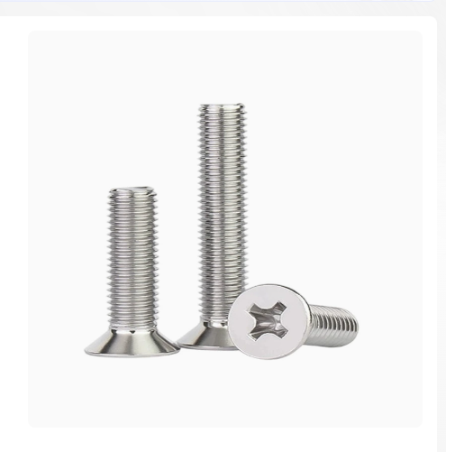 201 Stainless Steel Cross-Head Countersunk Flat Machine Screw