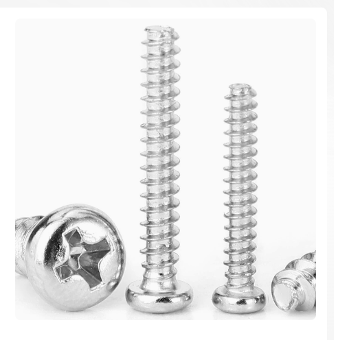 201 Stainless PB Cross Round Self-Tapping Pan
