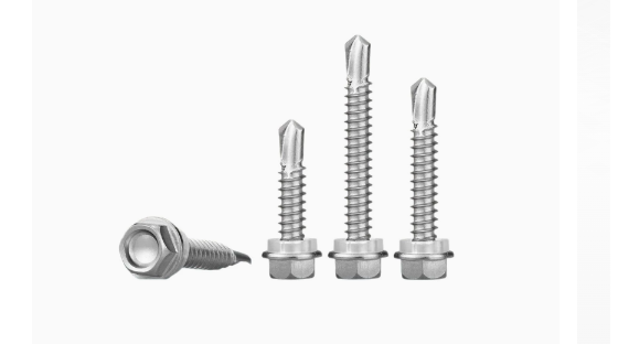 304/410 External Hex Washer Drill Color Steel