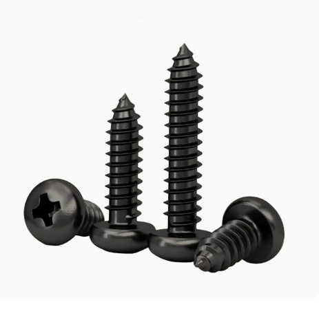 Quenched PA Cross-Drive Hardened Self-Tapping Black