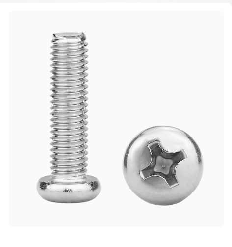 316 Stainless Steel Cross Recess Pan Head Round Machine Screw