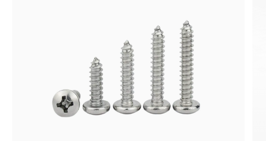 304 Stainless Pan Head Cross GB845-PA Pointed
