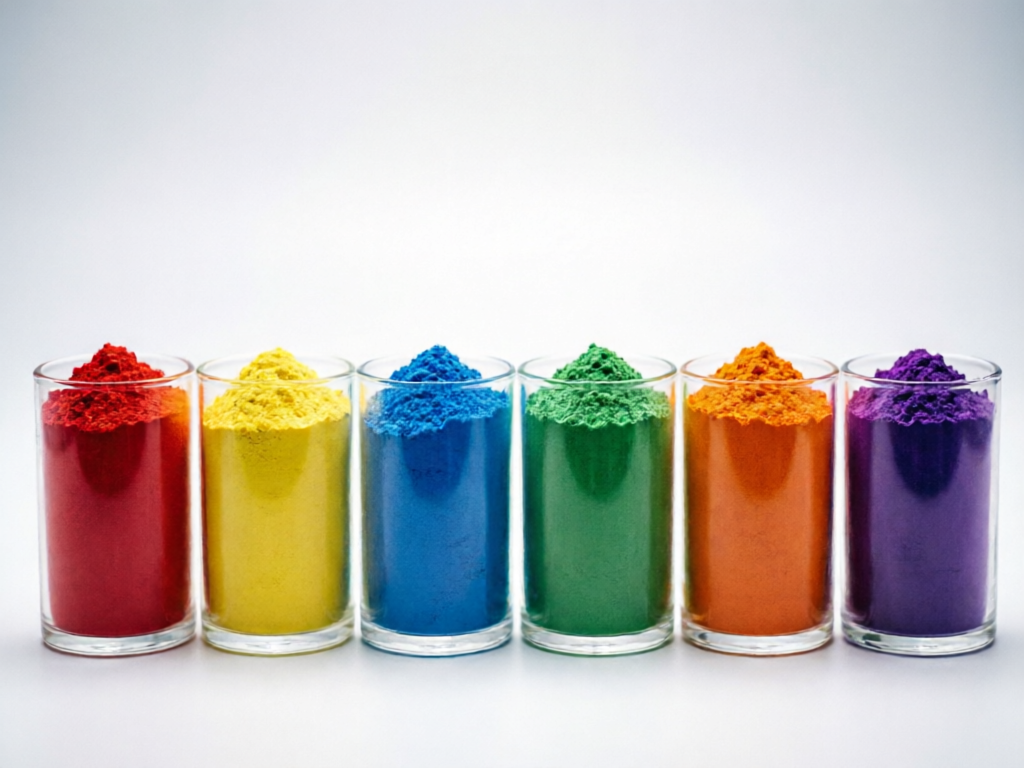 High-Performance Pigment Powders color paste sample