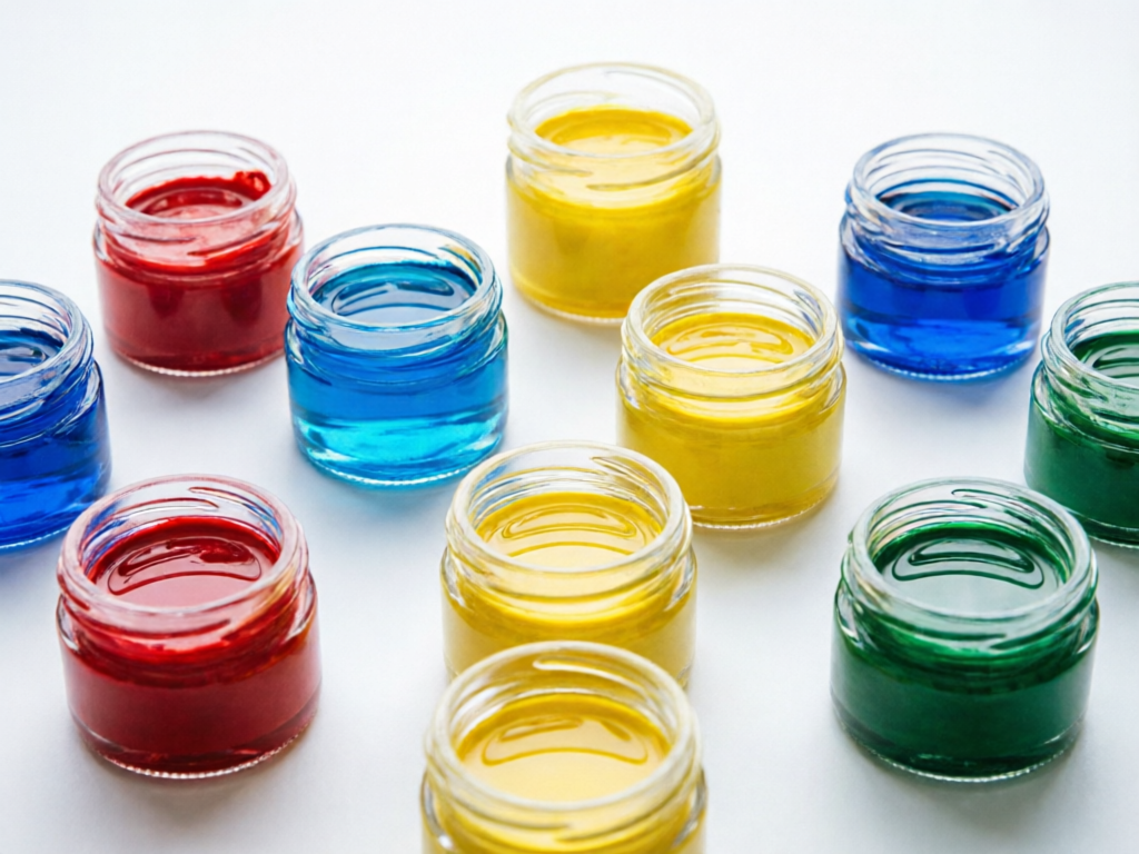 Water-Soluble Resin-Free Color Pastes color paste sample