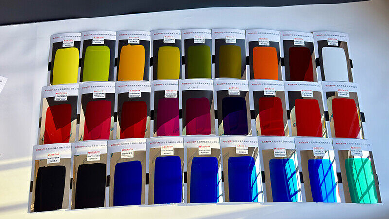 Resin-Free Universal Pastes color paste sample
