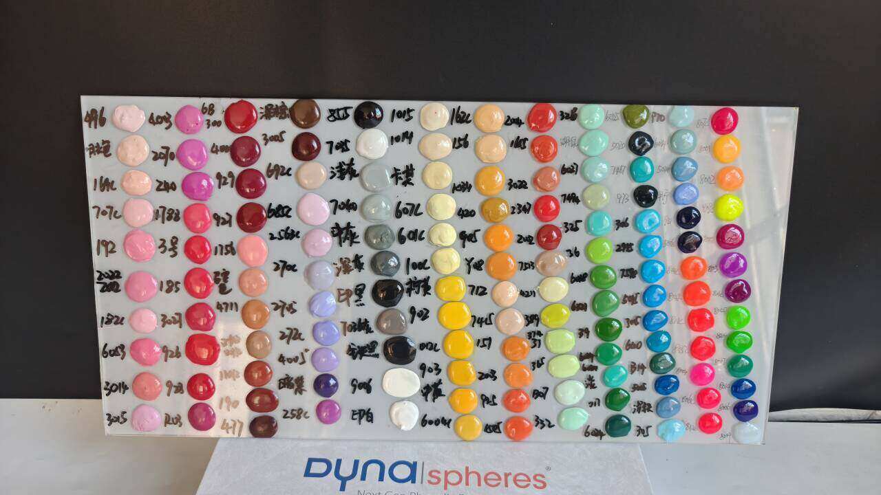 Epoxy Resin Color Pastes color paste sample