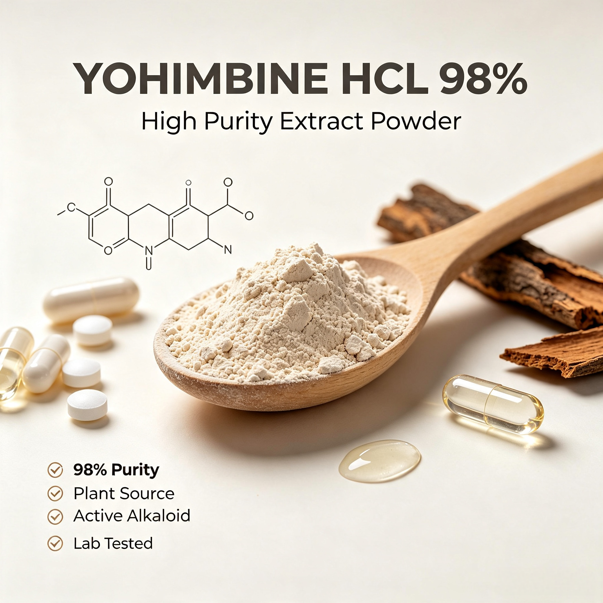 Yohimbine HCl 98%