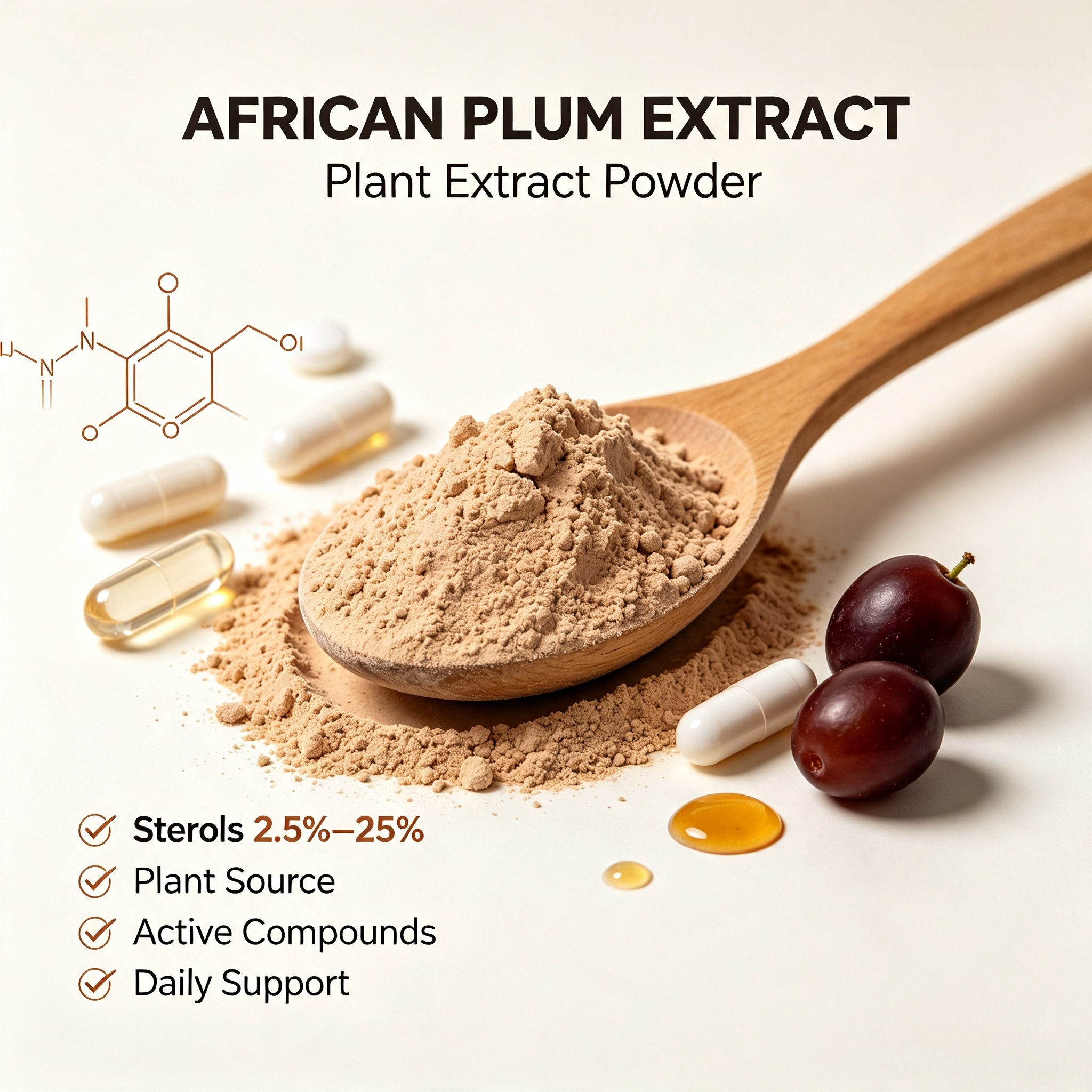 African Plum Extract (Phytosterols)