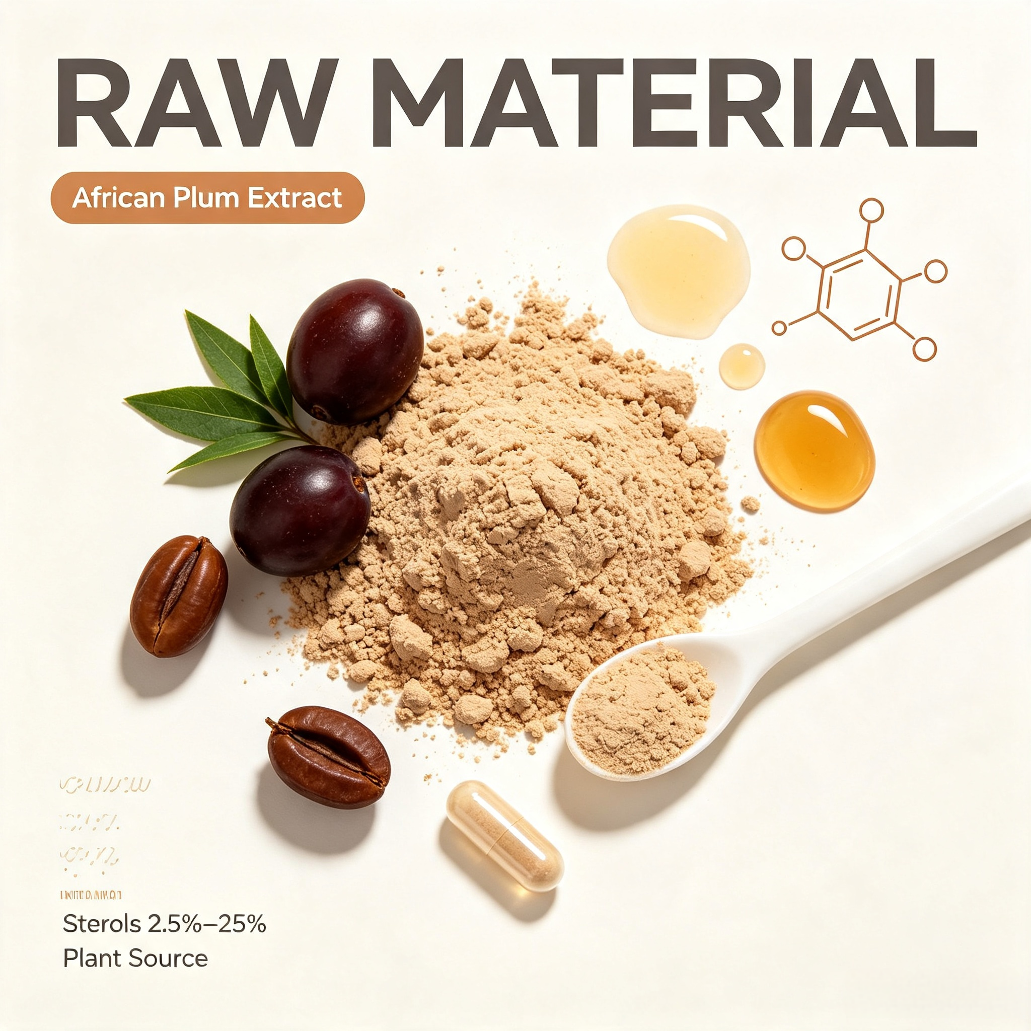 African Plum Extract (Phytosterols) view 3
