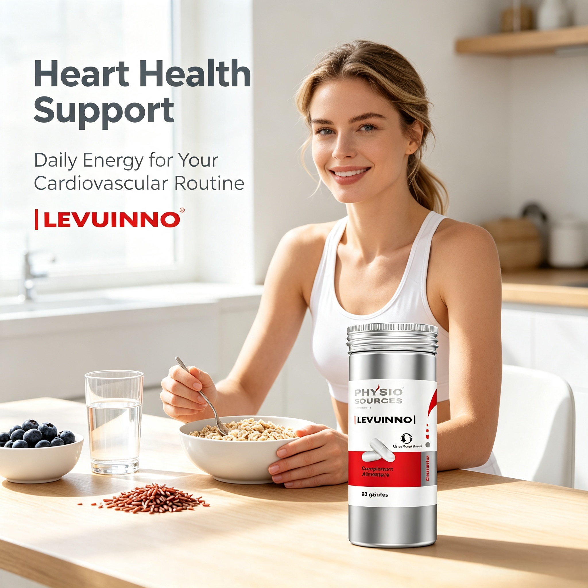 LEVUINNO | 红佳佳 | Cardio Cholesterol CoQ10 Red Rice view 2