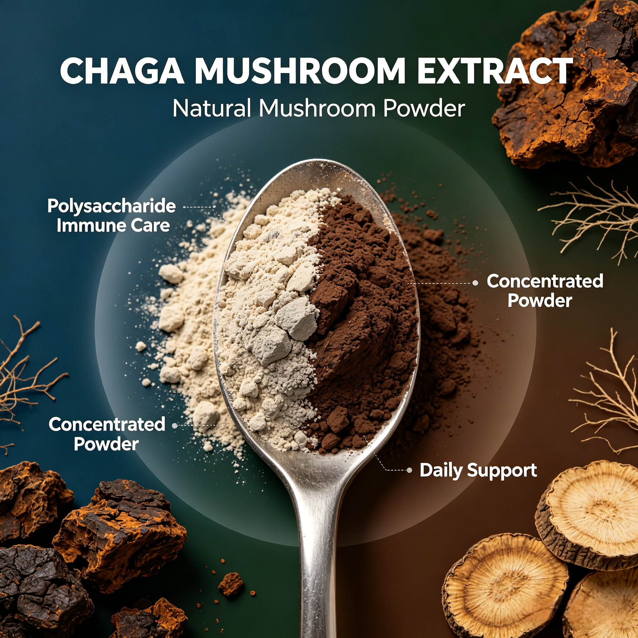 Chaga Mushroom Extract view 3