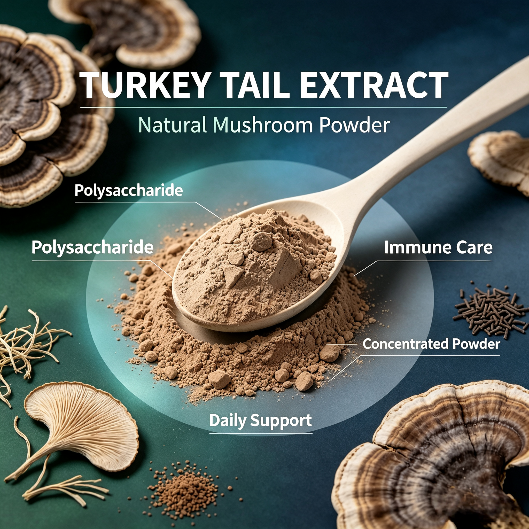 Turkey Tail Mushroom Extract view 4