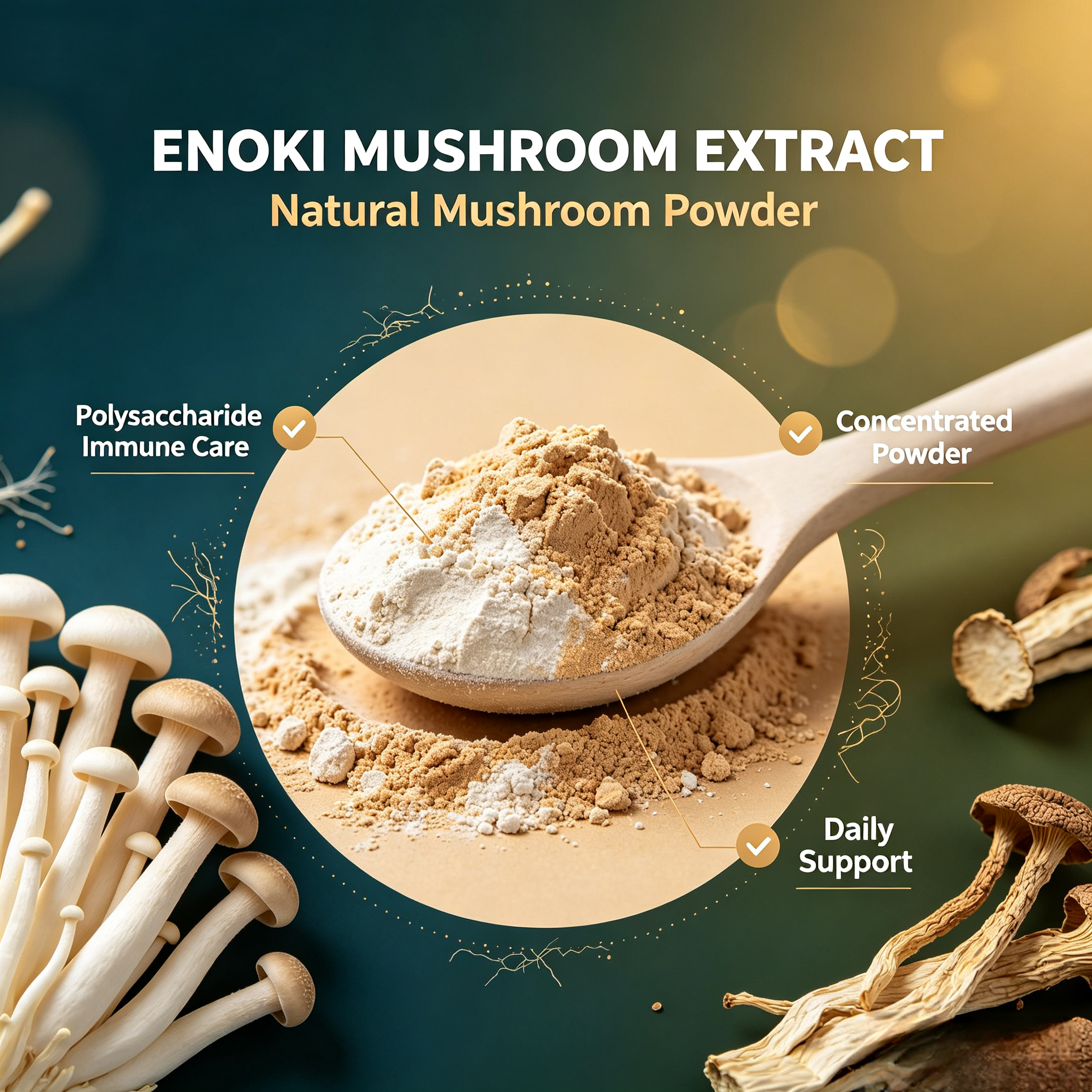 Enokitake Mushroom Extract