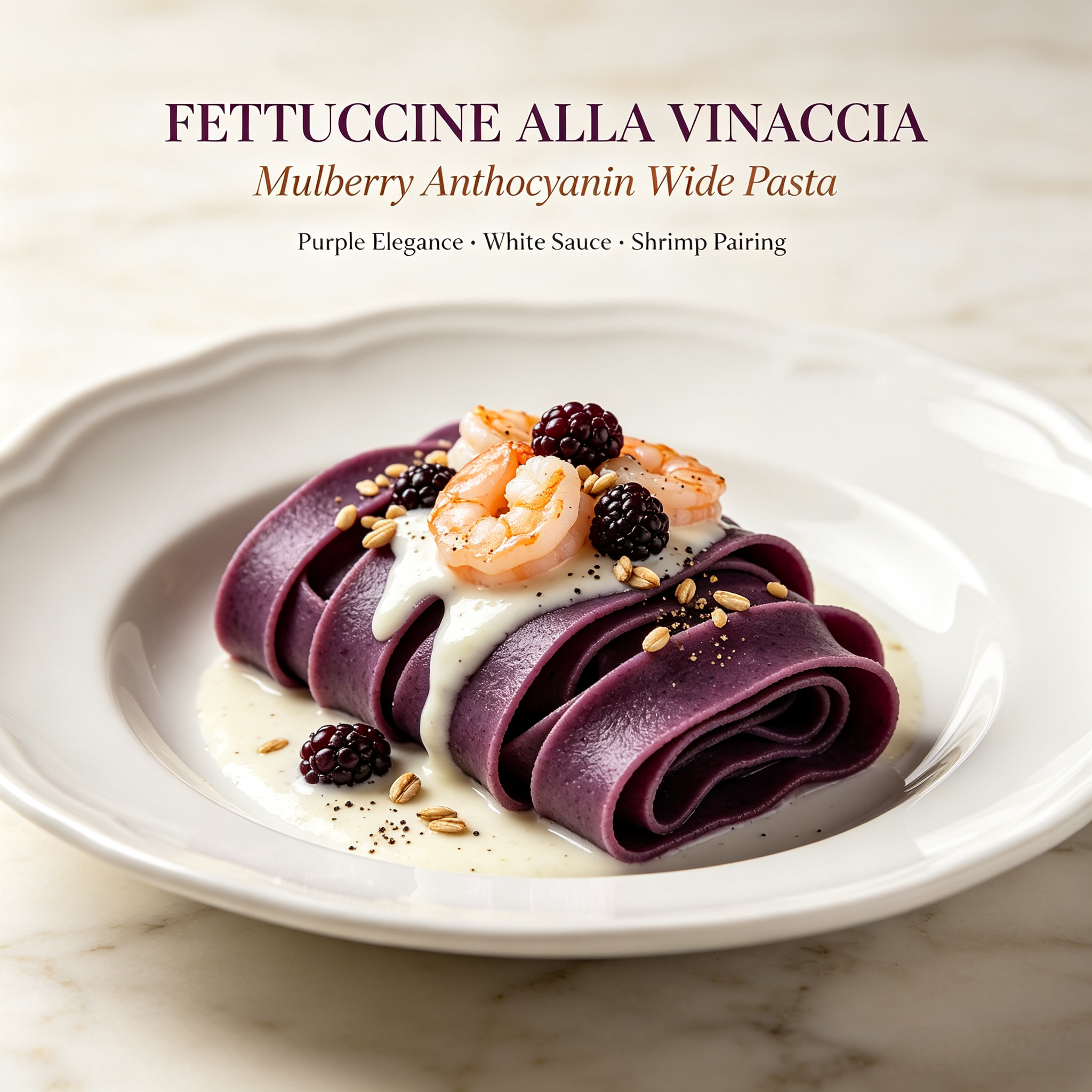 Violet Glow Fettuccine view 2