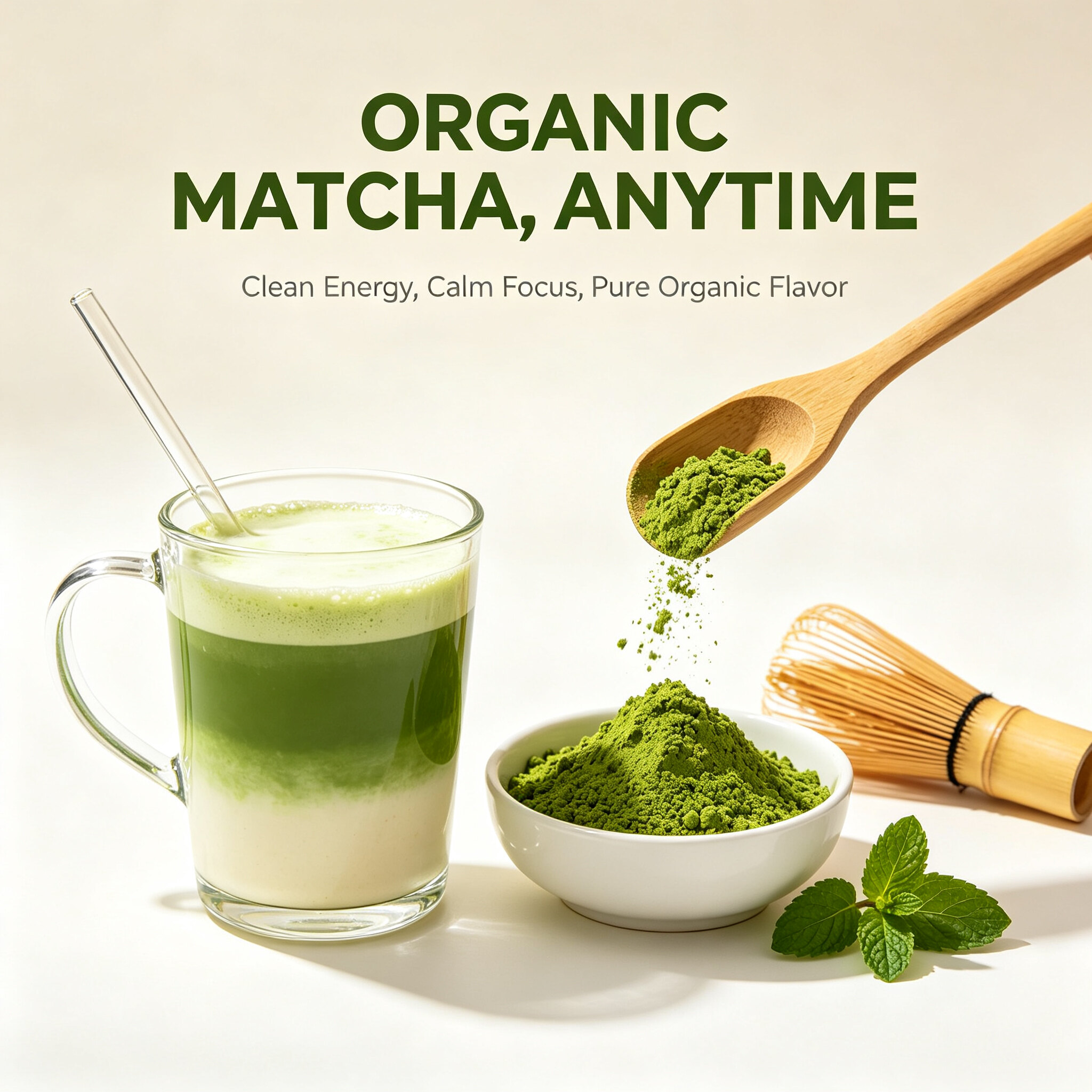 Organic Matcha view 2