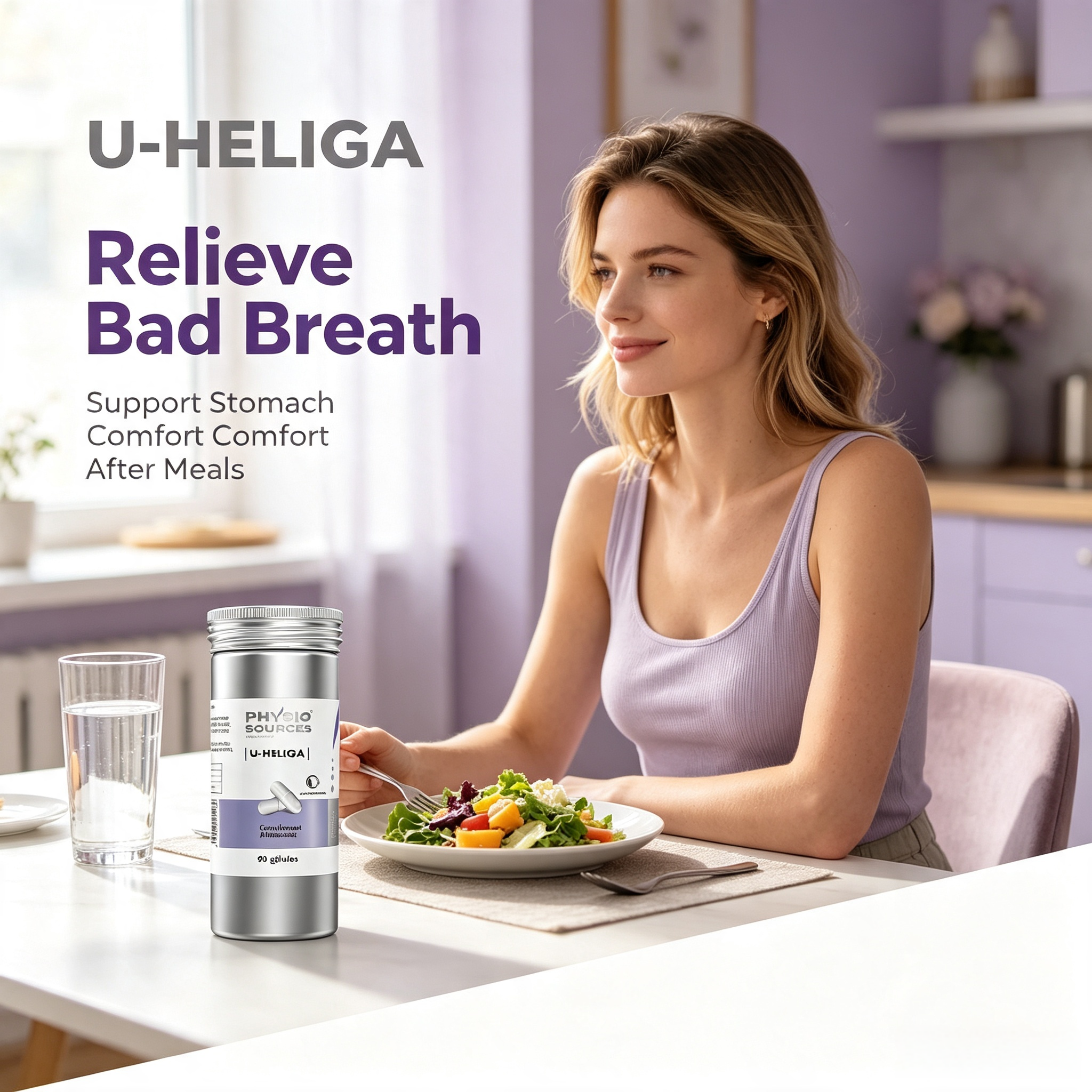 U-HELIGA | 卫安安 | Stomach Probiotics H. Pylori Digestion view 4