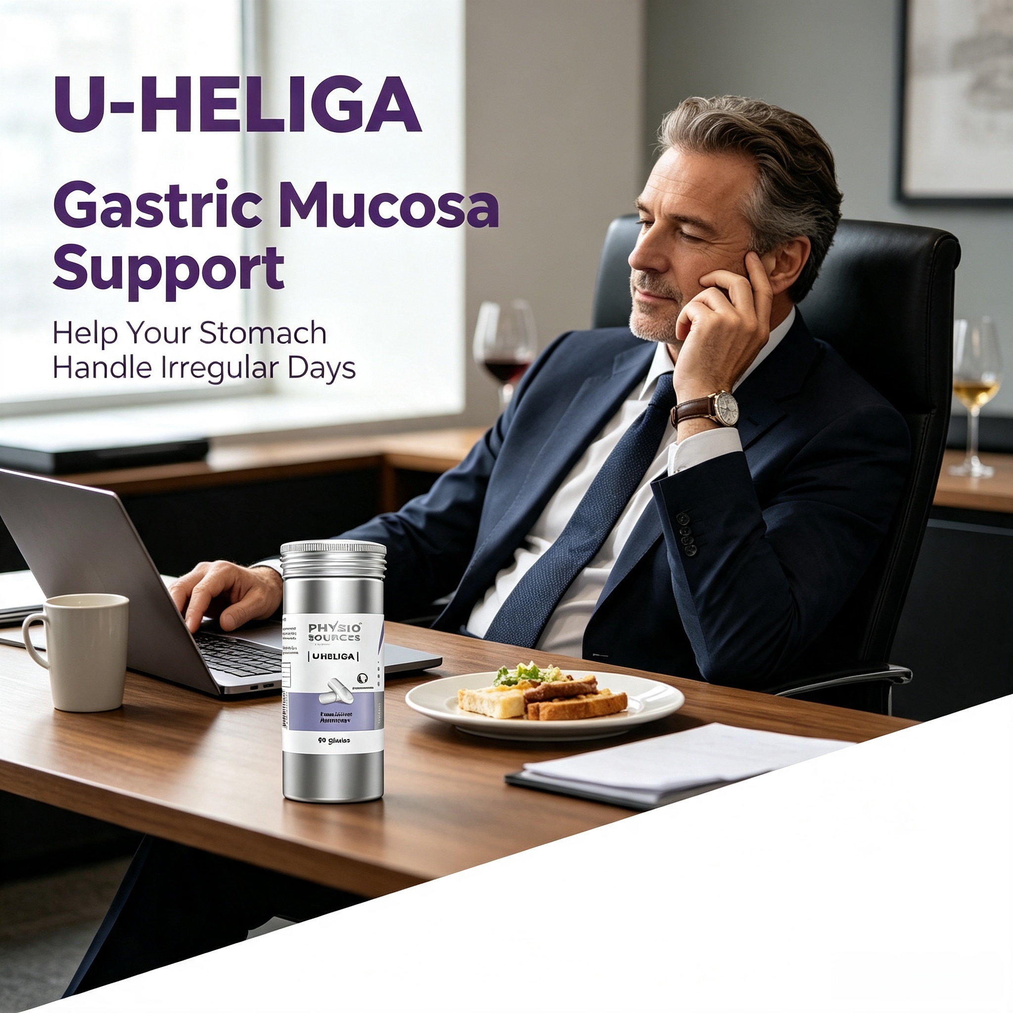 U-HELIGA | 卫安安 | Stomach Probiotics H. Pylori Digestion view 3