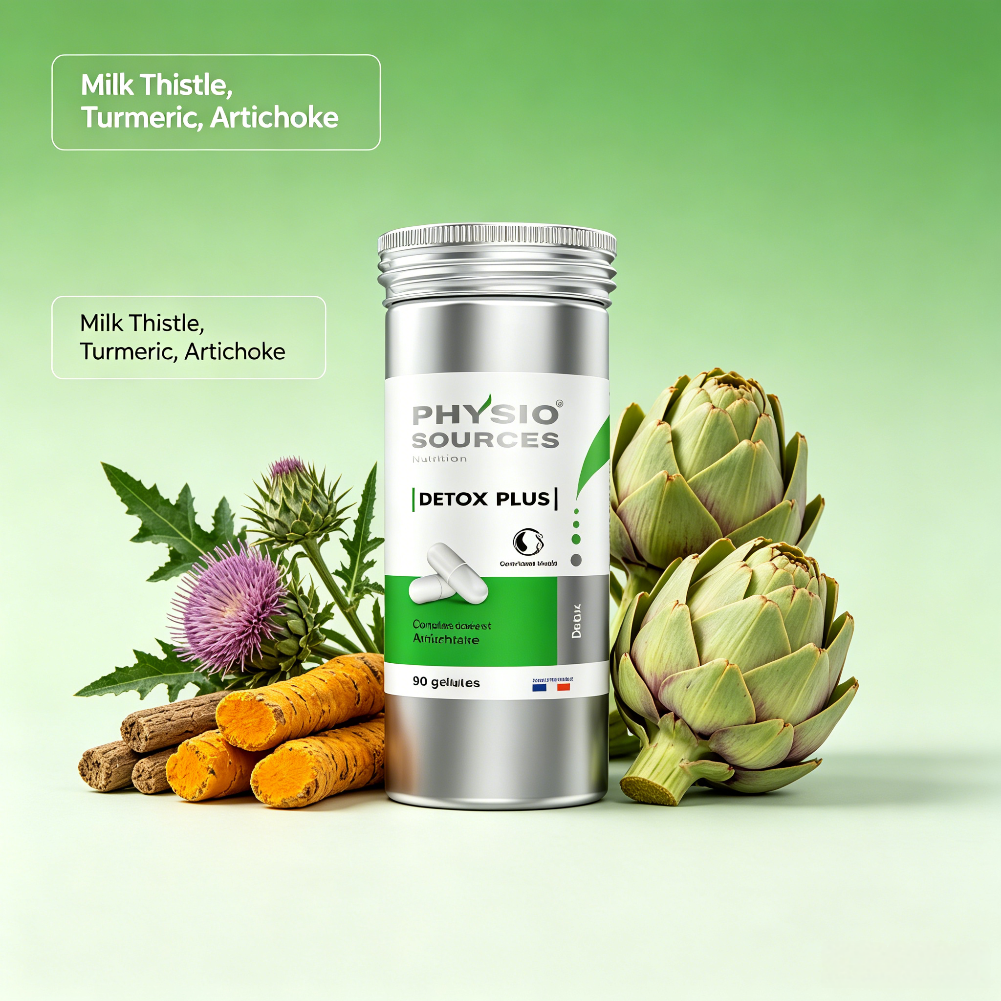 DETOX PLUS | 博松松 | Liver Detox Milk Thistle Hangover