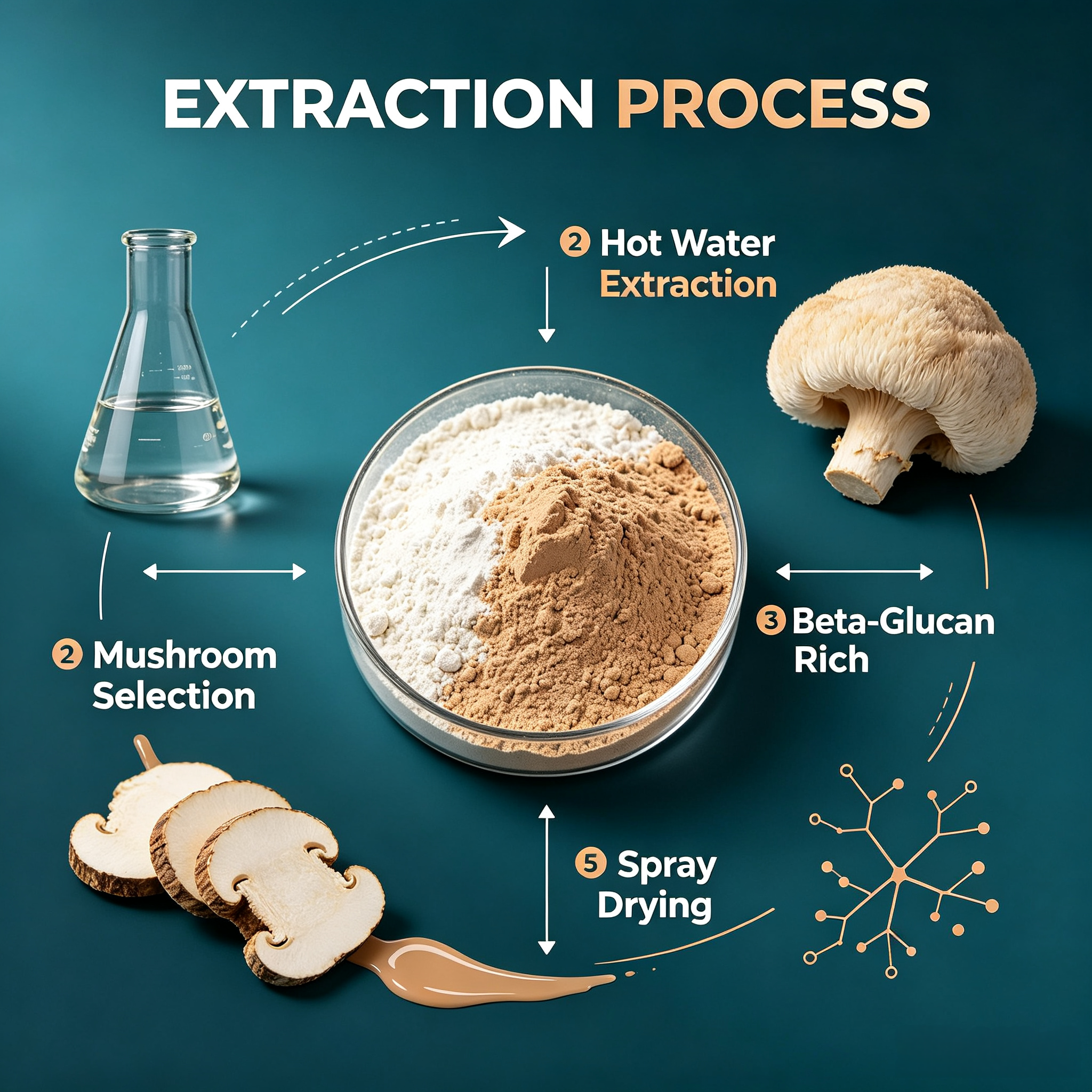 Lion's Mane Mushroom Extract view 2