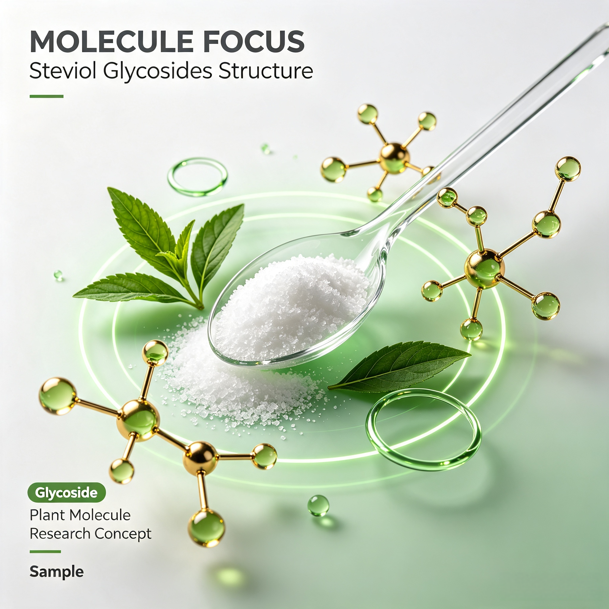 Rebaudioside M (Reb M) | Next-Gen Stevia Sweetener | ≥95% | Steviol Glycosides | Natural Zero-Calorie Sweetener | Reb A ≥98%