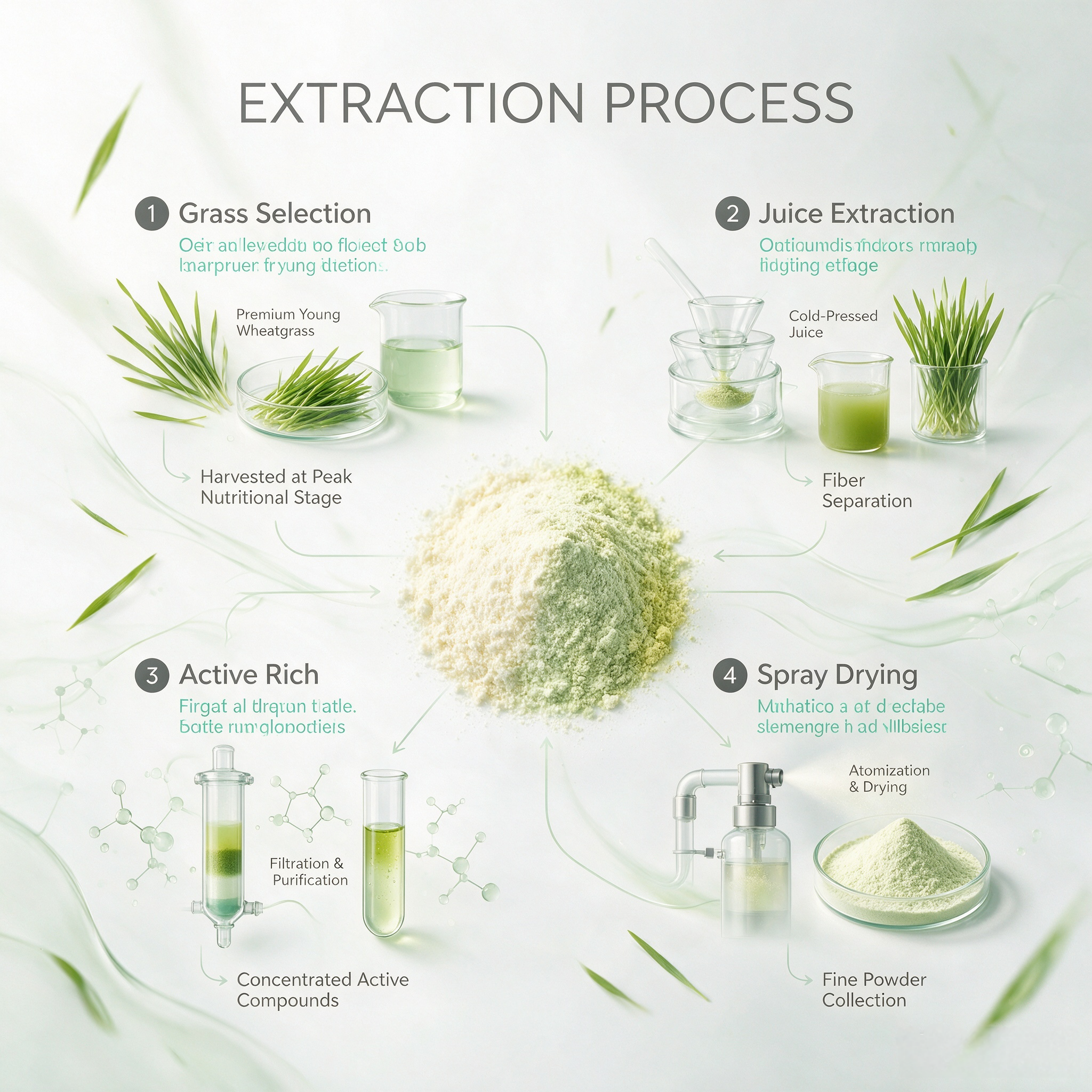 Wheat Grass Extract view 2