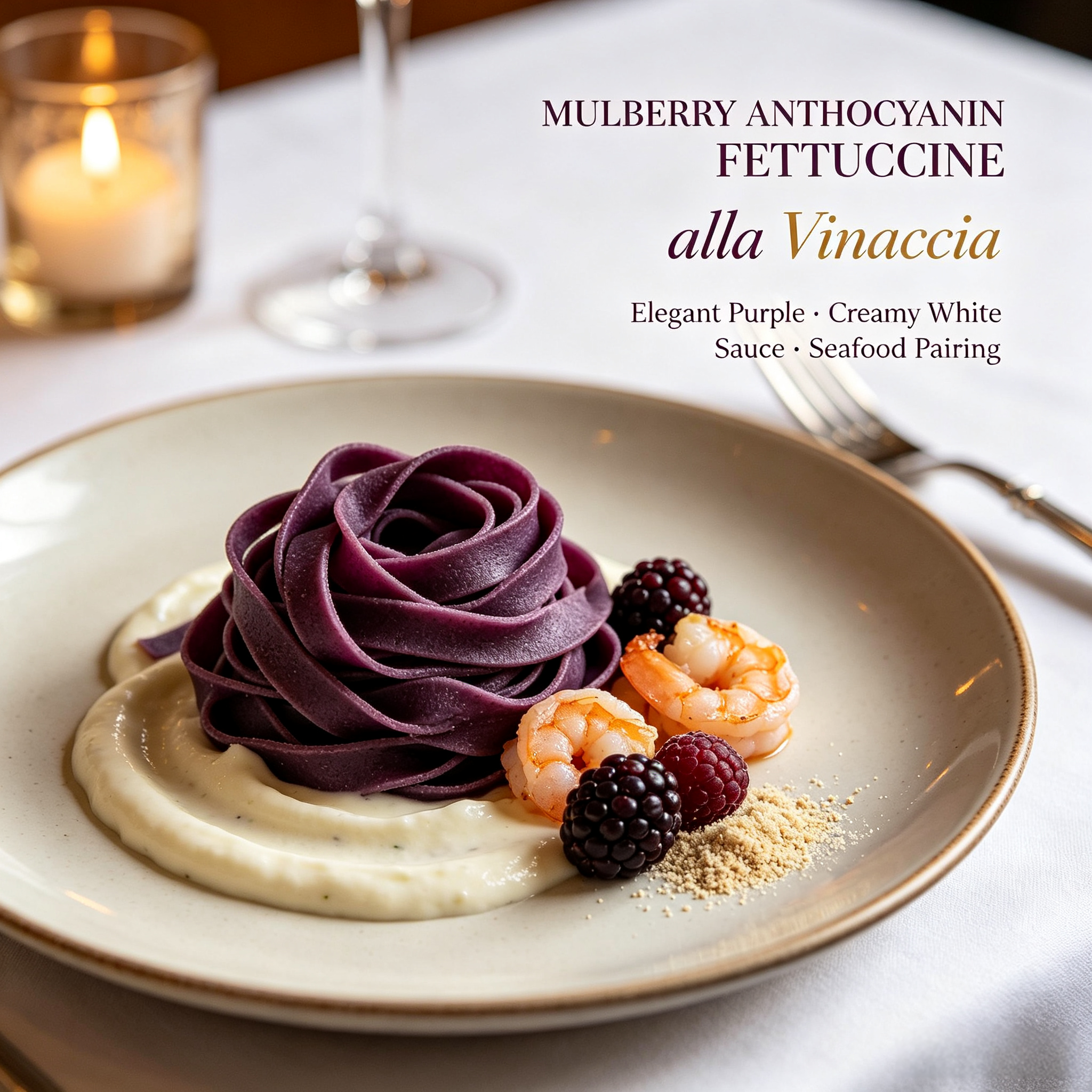 Violet Glow Fettuccine view 5