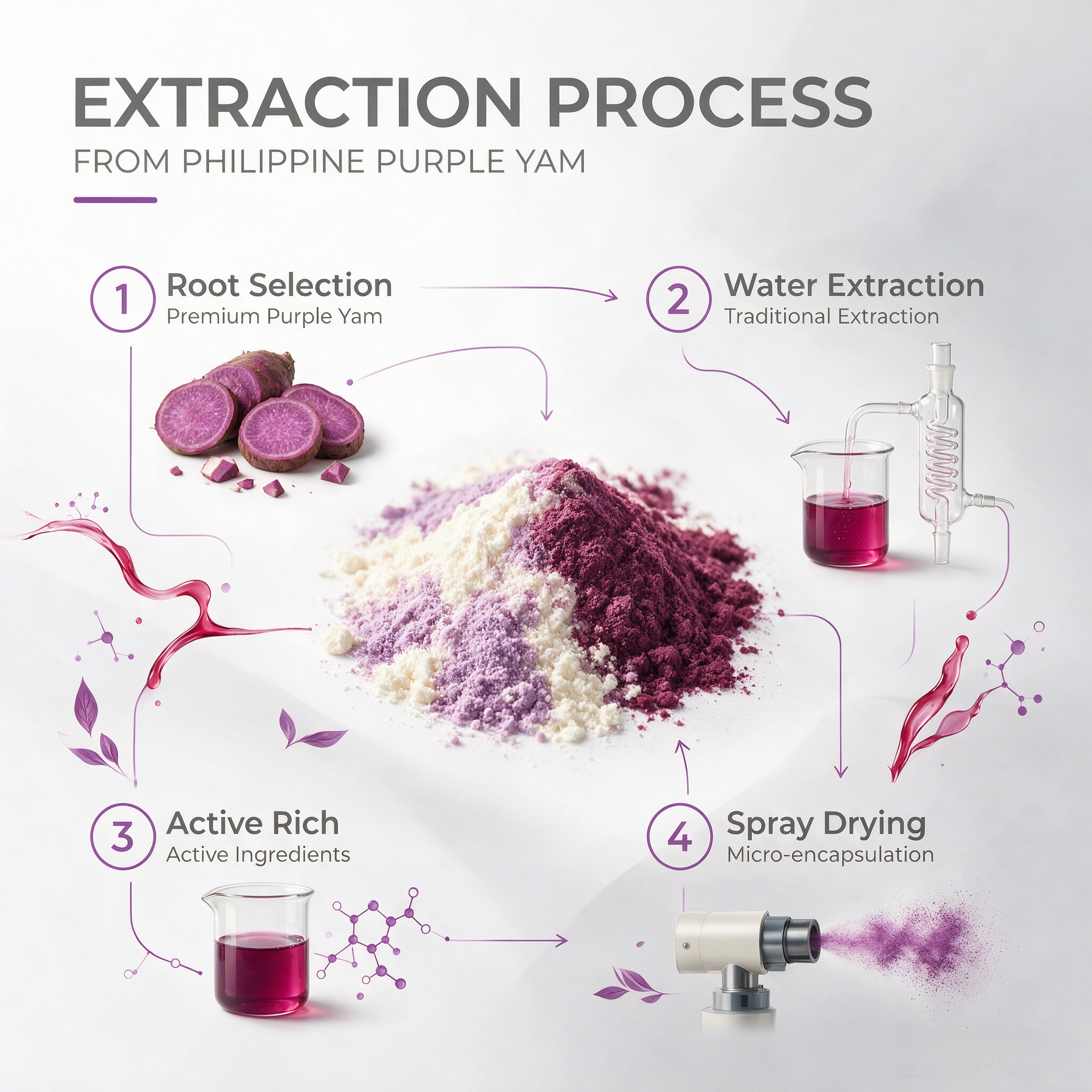 Philippine Purple Yam Extract view 5