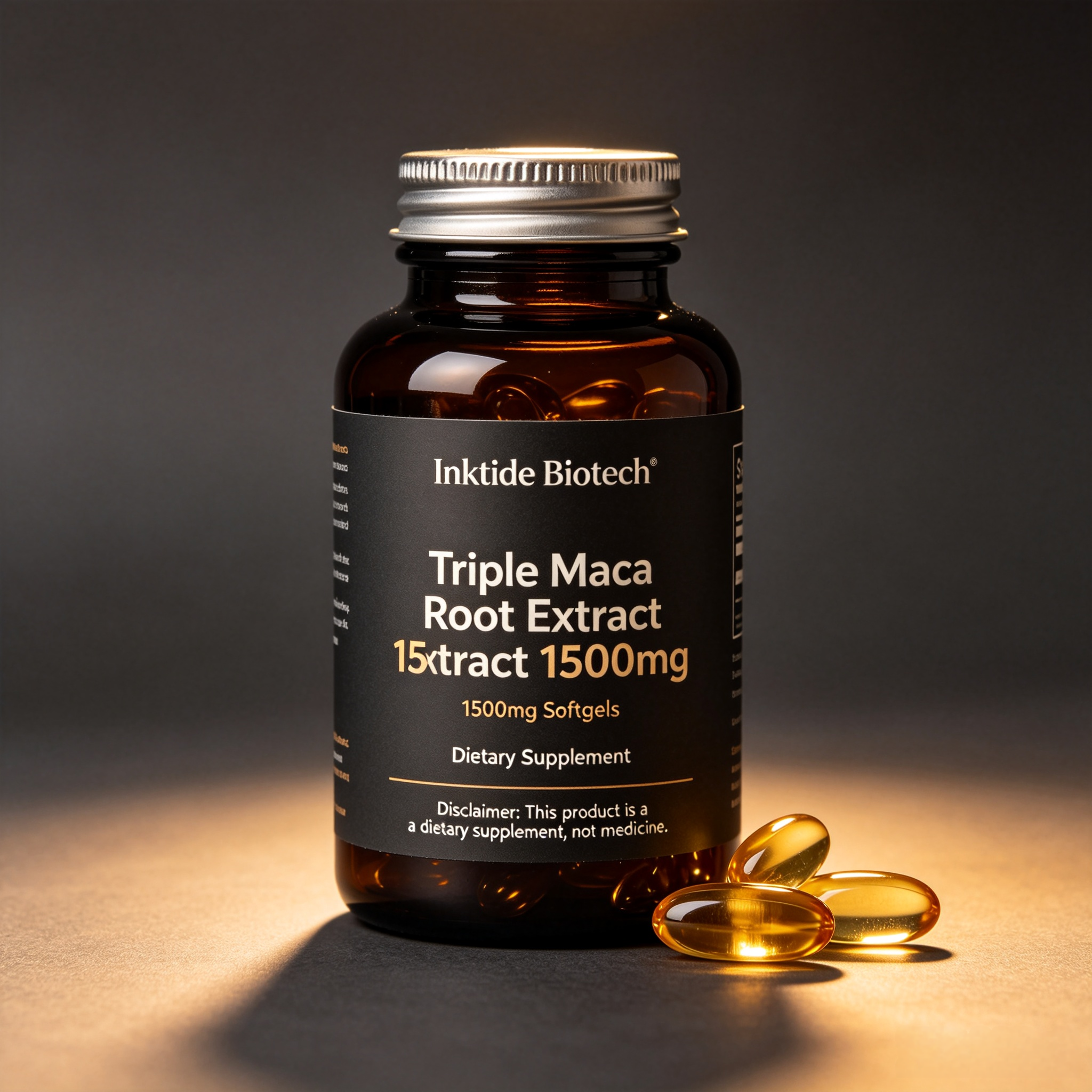 Triple Maca Root Extract 1500mg Softgels