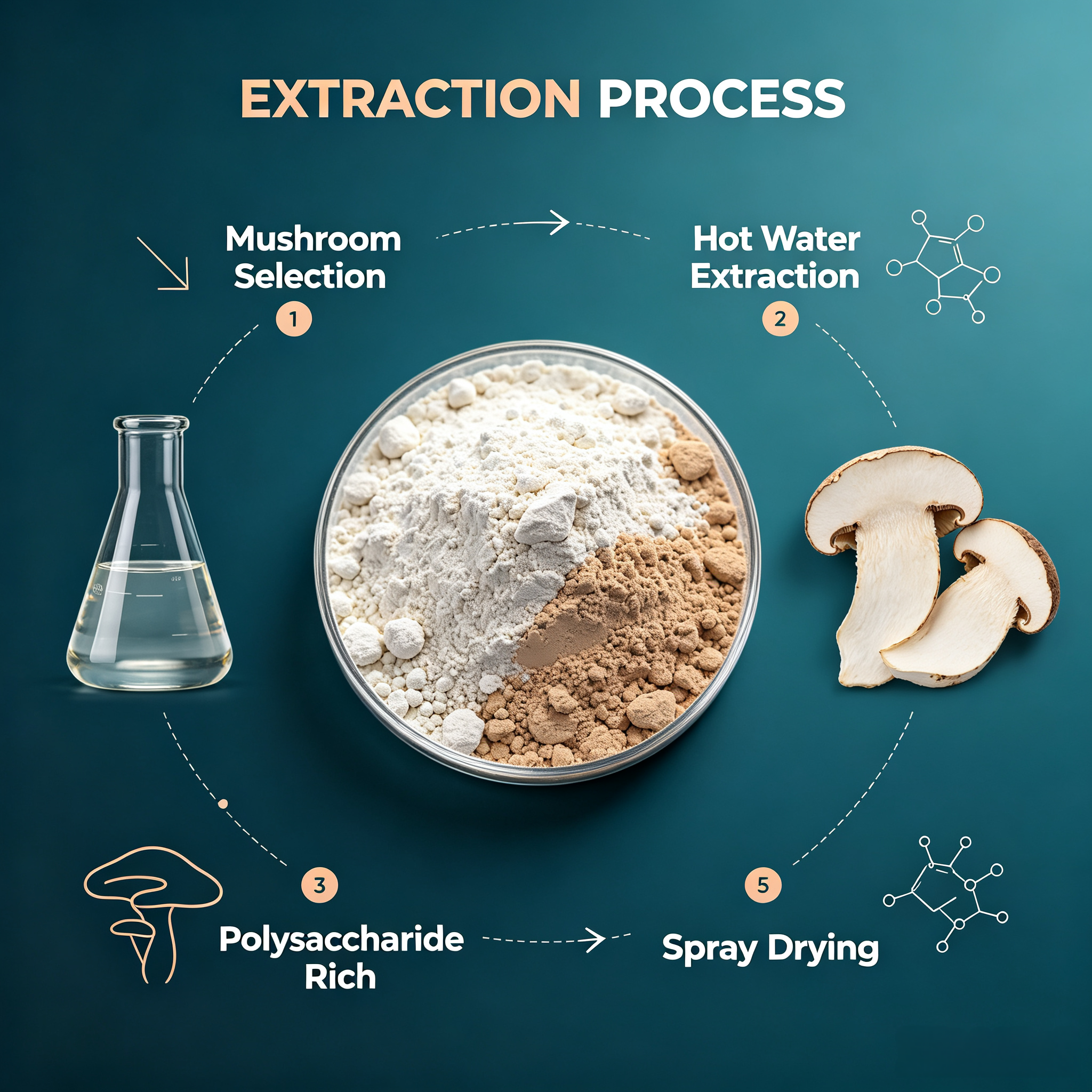 Oyster Mushroom Extract view 3