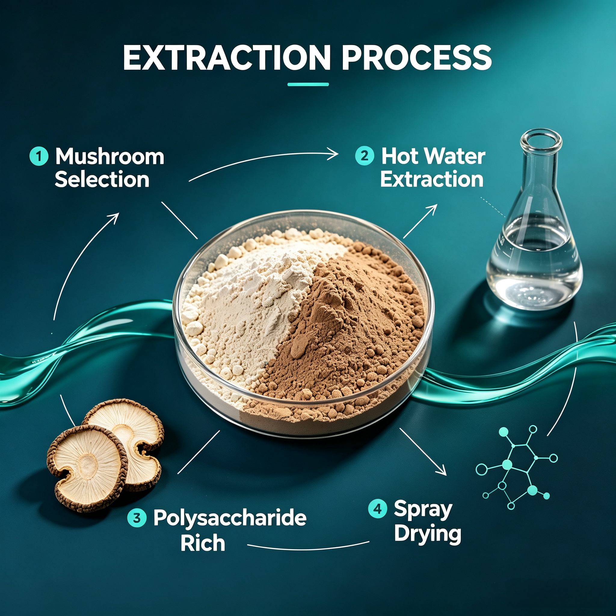 Turkey Tail Mushroom Extract view 3