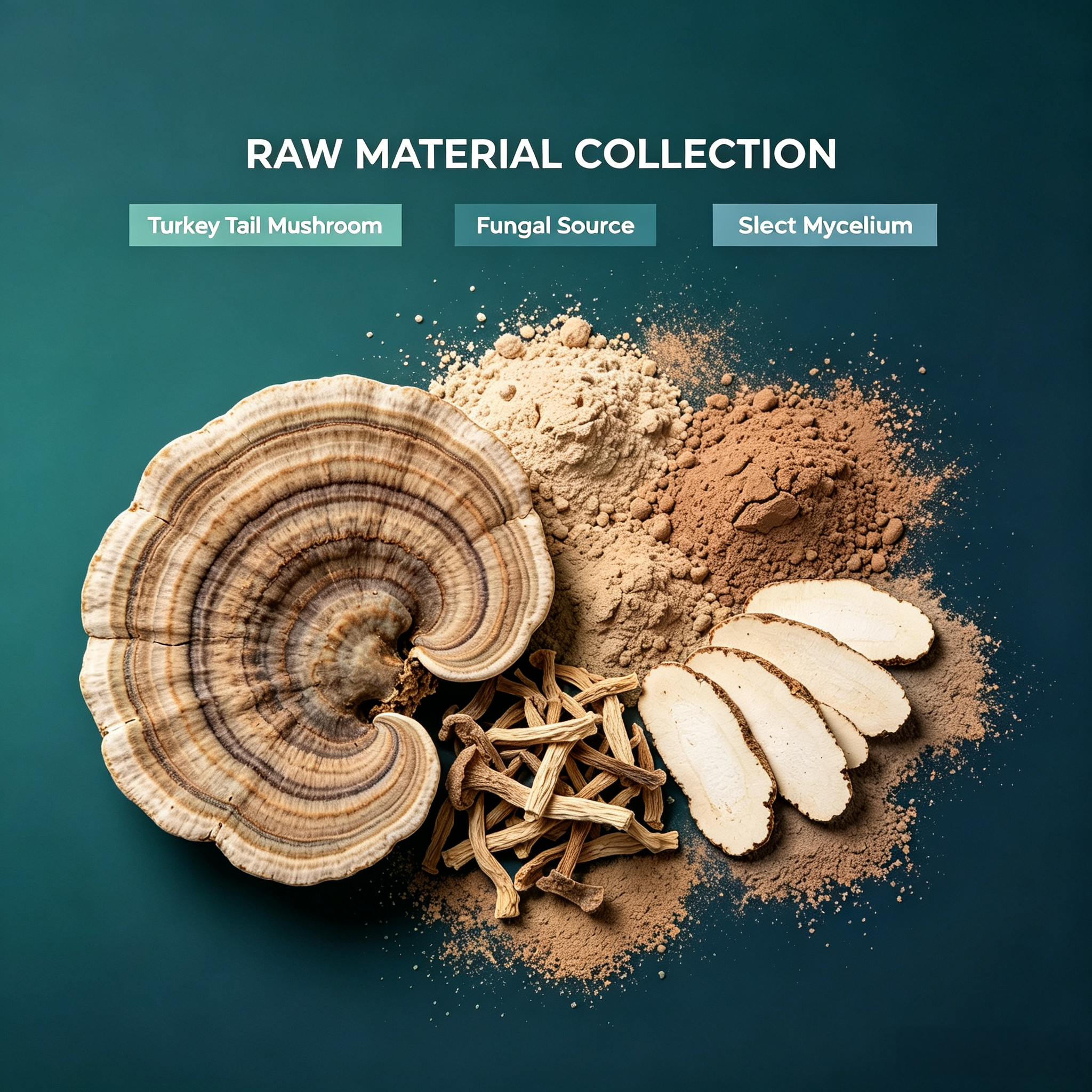 Turkey Tail Mushroom Extract