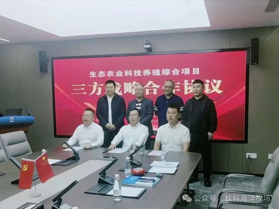 Group photo of representatives from all three parties