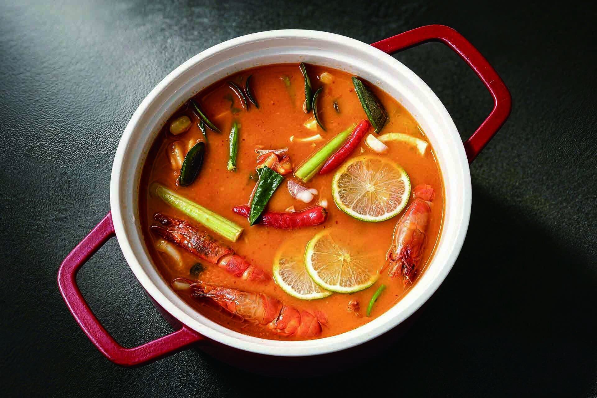 Thai Tom Yum Soup · Broth